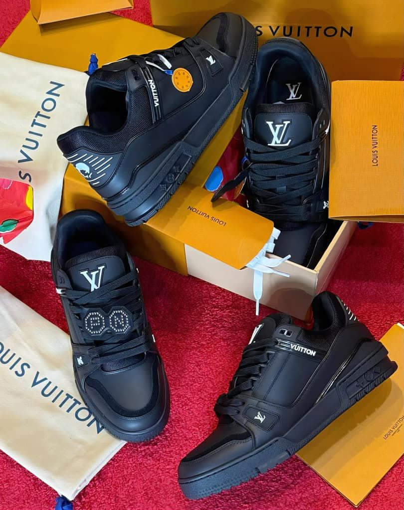 Luxury Black Lv Sneaker